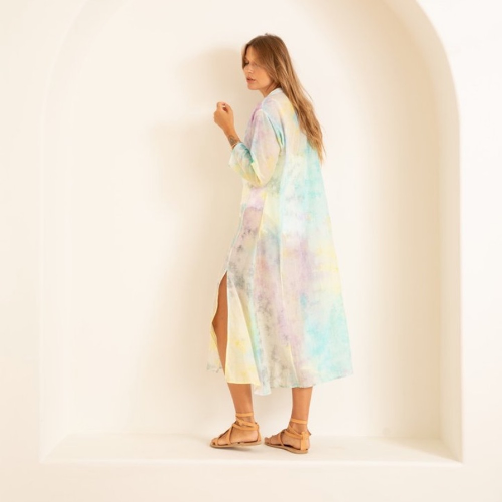 Natalie Martin Tie Dye Fiore Dress size Lg
